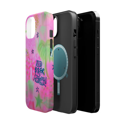 MagSafe "need $$ for matcha" airbrush iPhone case
