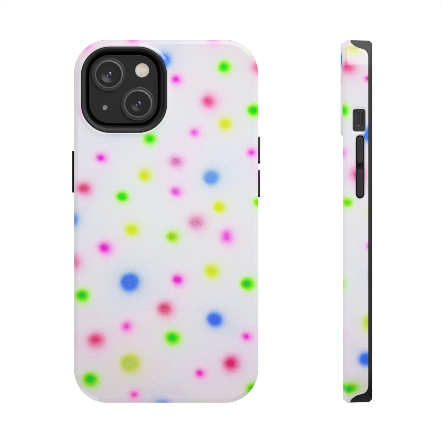 "birthday cake polka dot" airbrush iPhone case