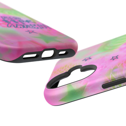 MagSafe "need $$ for matcha" airbrush iPhone case