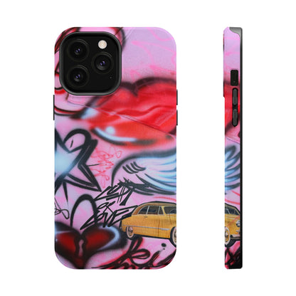 MagSafe "lust or love" airbrush iPhone case