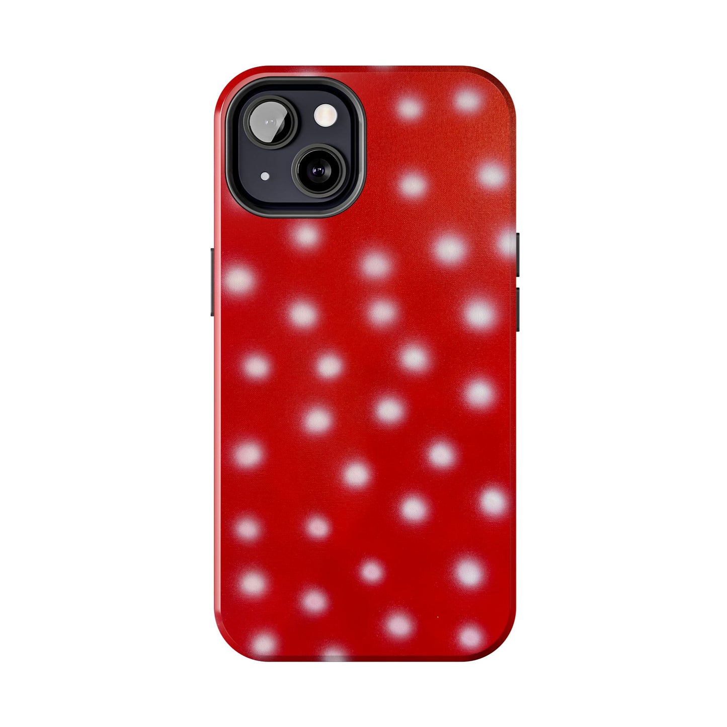 "cherry crush polka dot" airbrush iPhone case