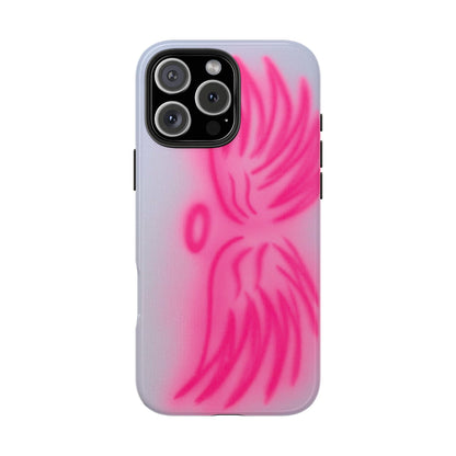 "angel wings" airbrush iPhone case