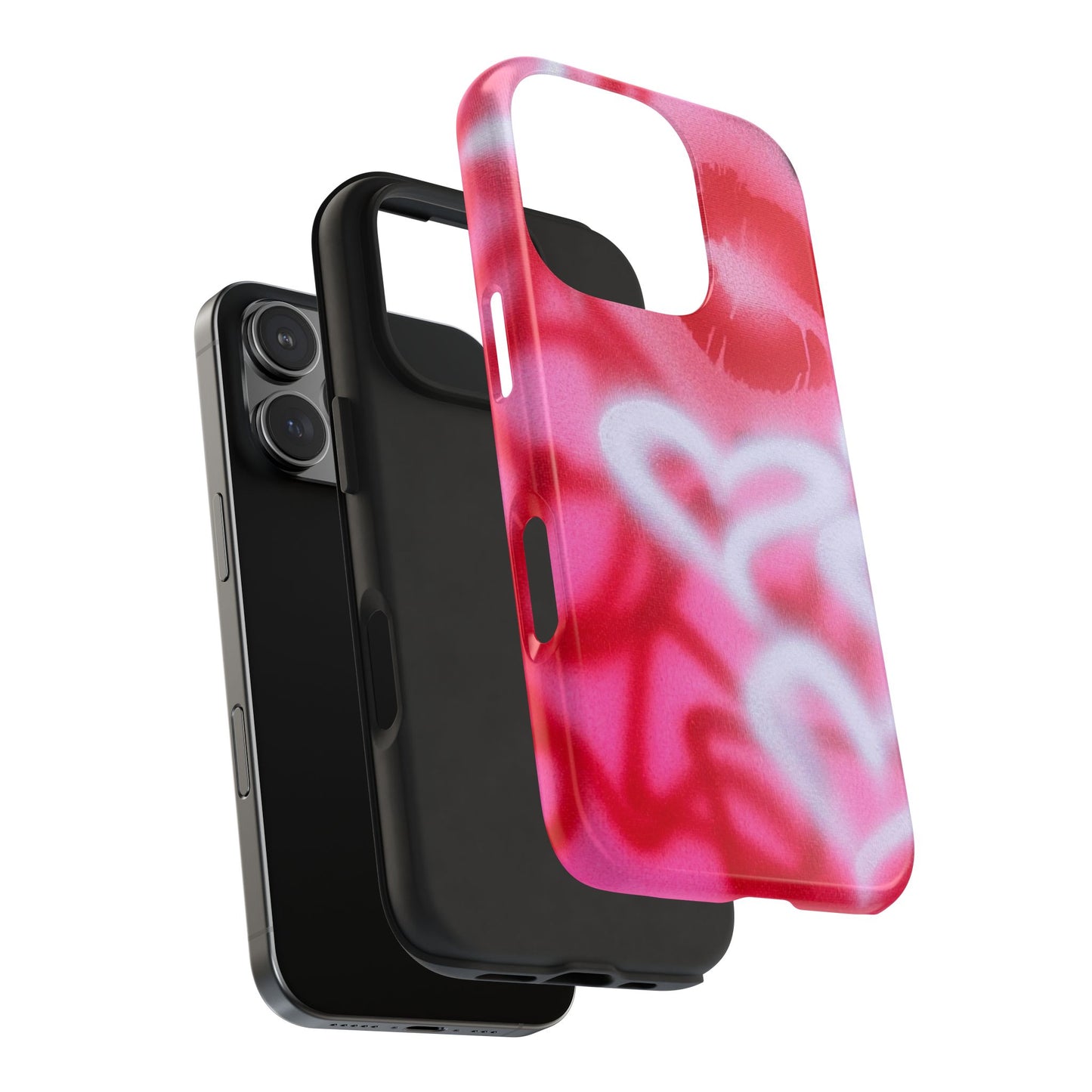 "romantic rush" airbrush iPhone case