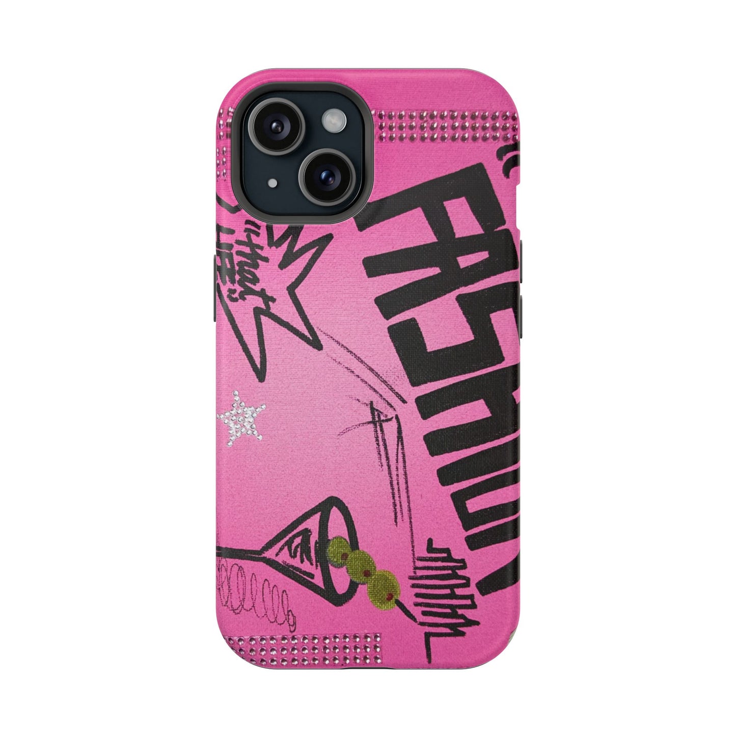 MagSafe "high fashion pt. 2" airbrush iPhone case