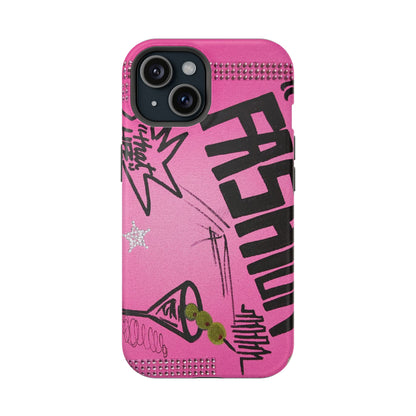 MagSafe "high fashion pt. 2" airbrush iPhone case