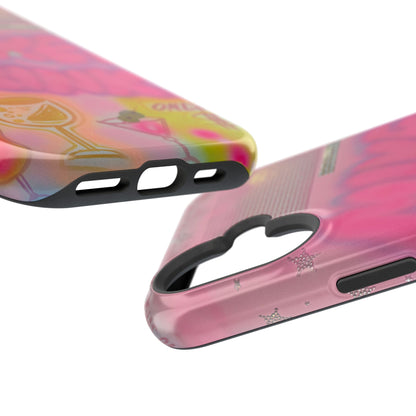 MagSafe "mixed drinks" airbrush iPhone case