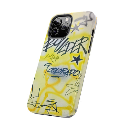 "boulder" airbrush iPhone case