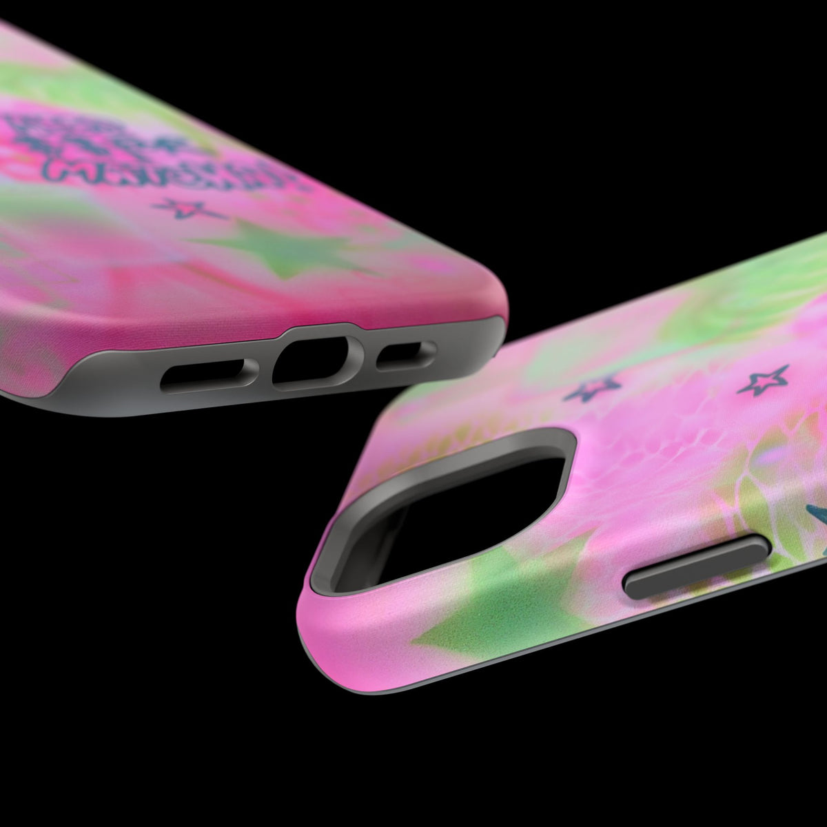 MagSafe "need $$ for matcha" airbrush iPhone case