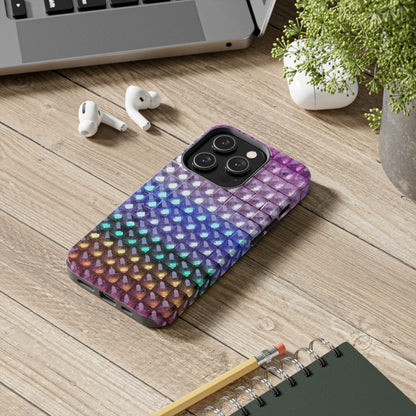 "multicolor studs" airbrush iPhone case
