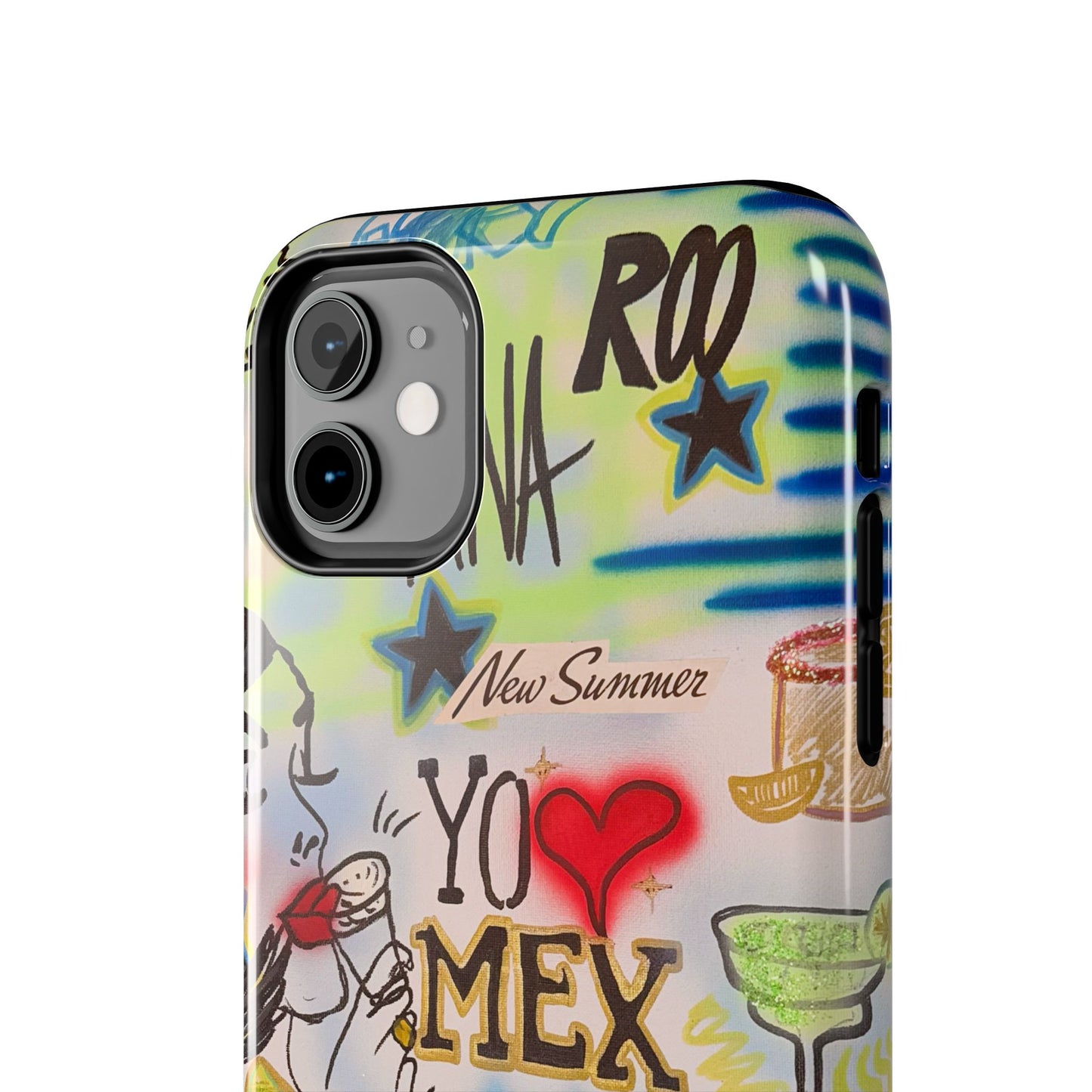 "salted lime" airbrush iPhone case