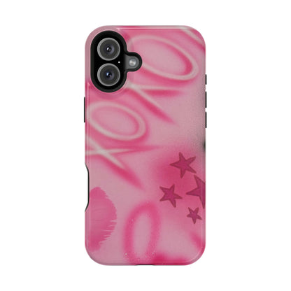 MagSafe "perfectly pink" airbrush iPhone case