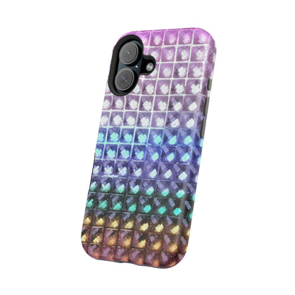 MagSafe "multicolor studs" airbrush iPhone case