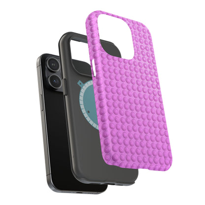 MagSafe "pink studs" airbrush iPhone case