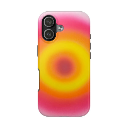 "pink lemonade aura" airbrush iPhone case