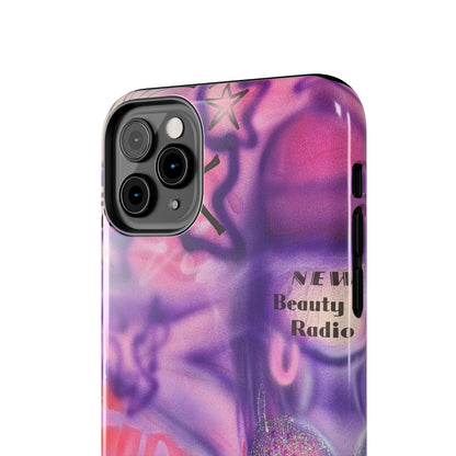 "mic check" airbrush iPhone case