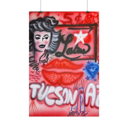 "tucson, az" airbrush rolled print