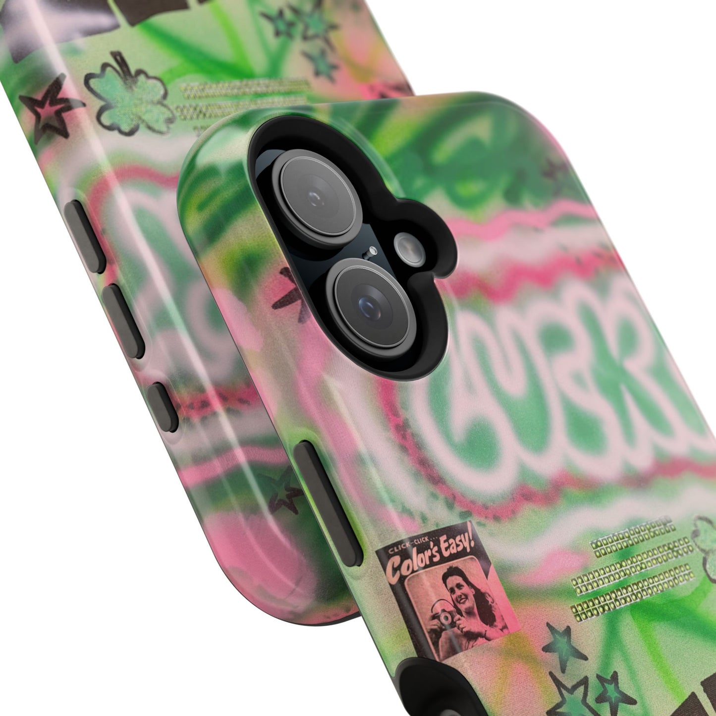 MagSafe "so lucky" airbrush iPhone case