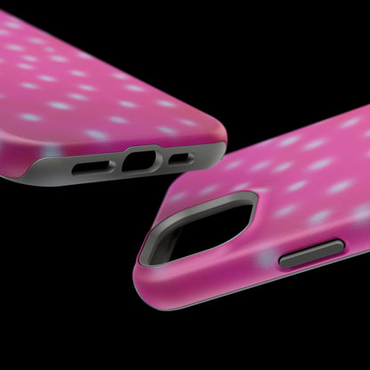 MagSafe "bubblegum polka dot" airbrush iPhone case