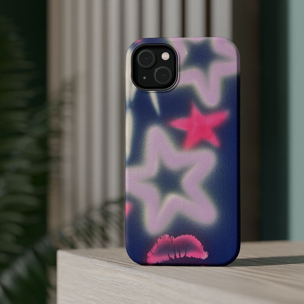 MagSafe "lavender luminary" airbrush iPhone case