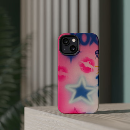 MagSafe "star symbol" airbrush iPhone case