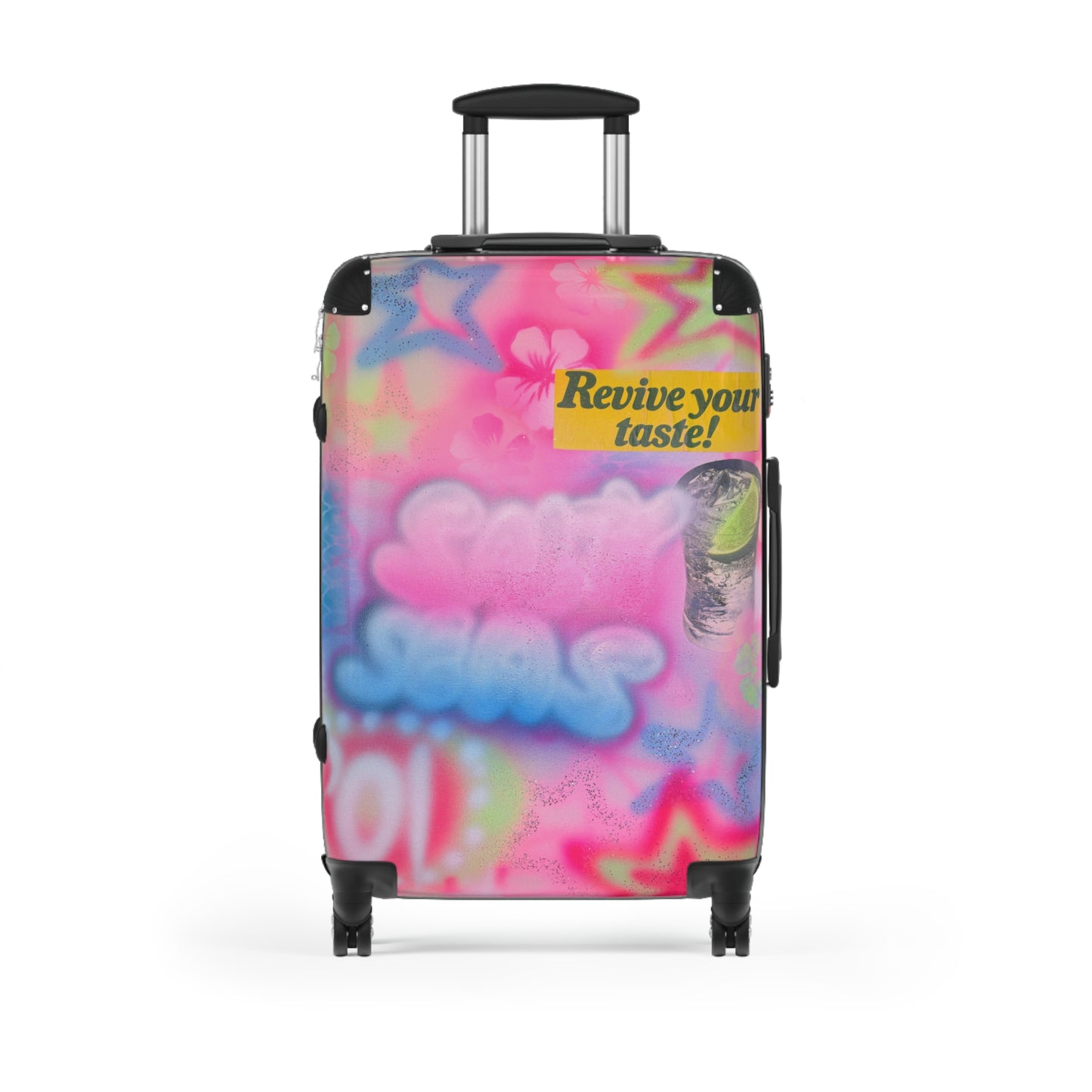 "salty seas" airbrush suitcase