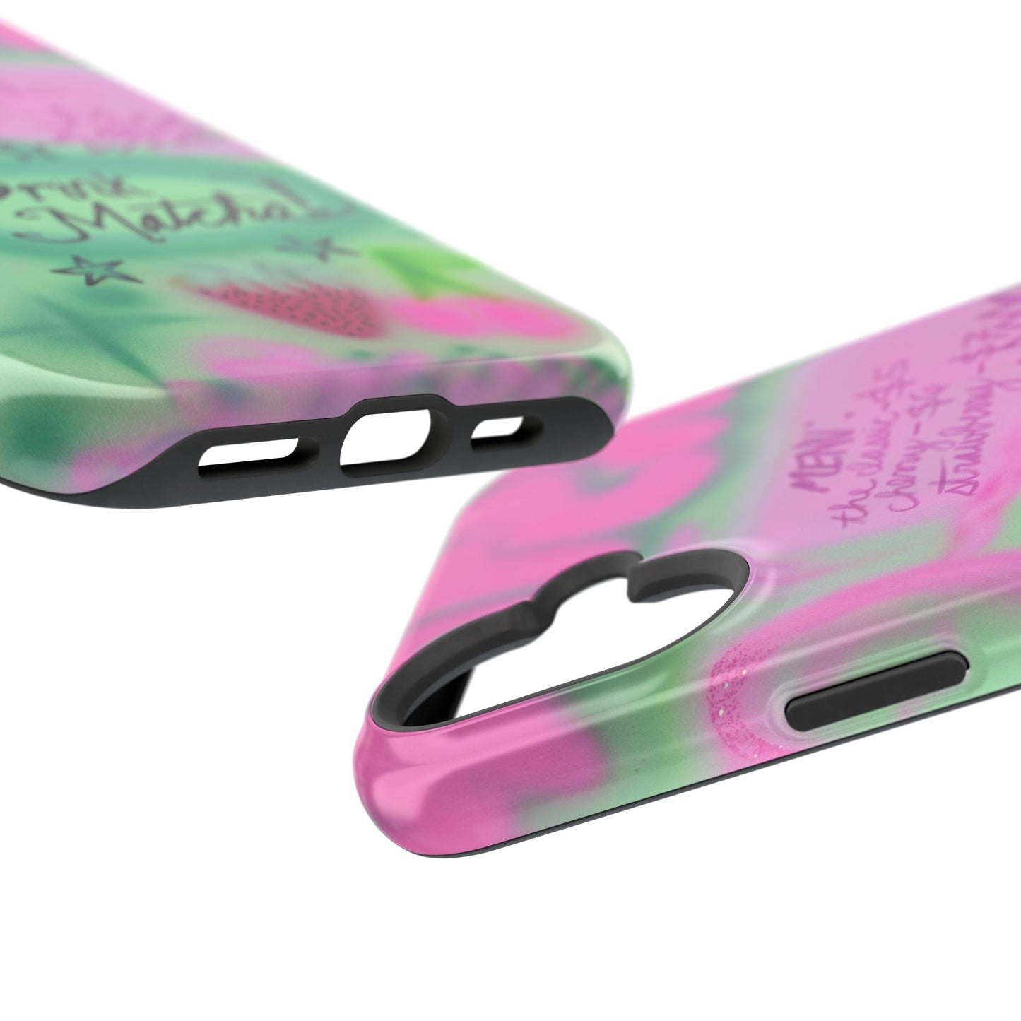 MagSafe "matcha!" airbrush iPhone case