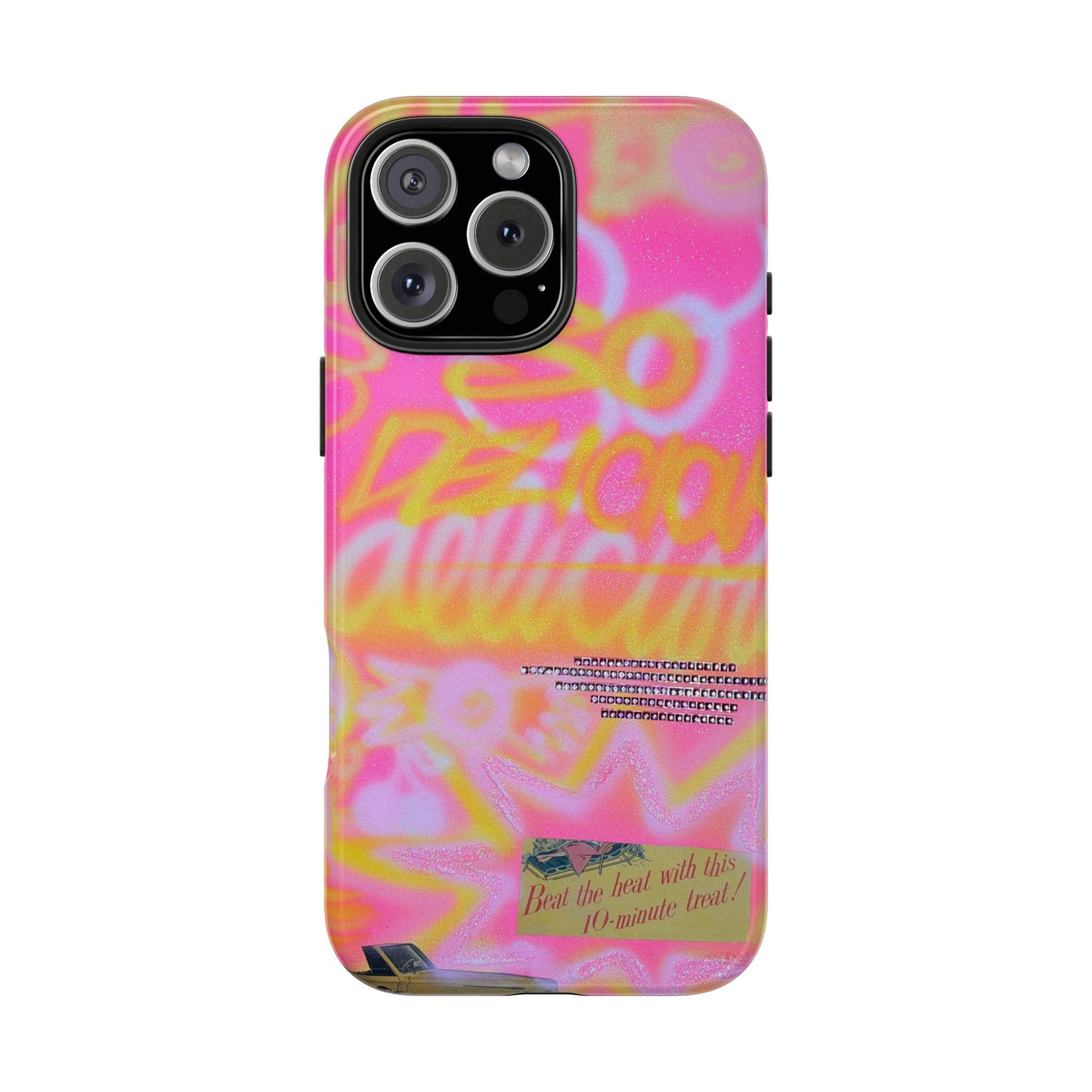 "so delicious" airbrush iPhone case