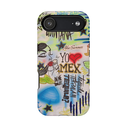 MagSafe "salted lime" airbrush iPhone case