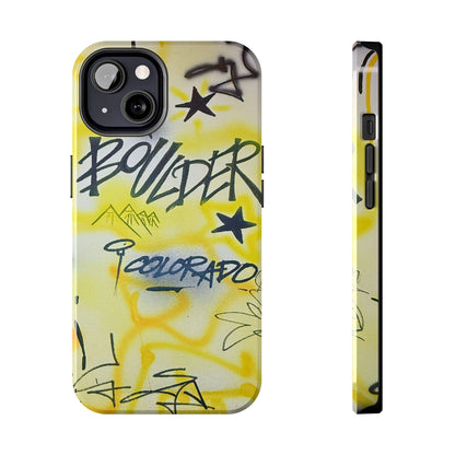 "boulder" airbrush iPhone case
