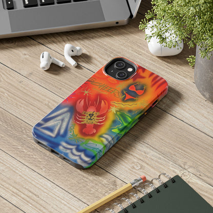"tipsy lobster" airbrush iPhone case