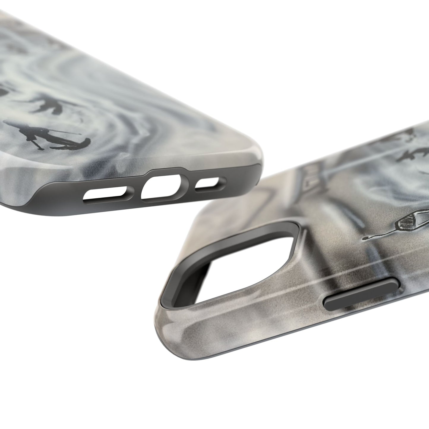 MagSafe "arctic avalanche" airbrush iPhone case