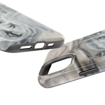 MagSafe "arctic avalanche" airbrush iPhone case