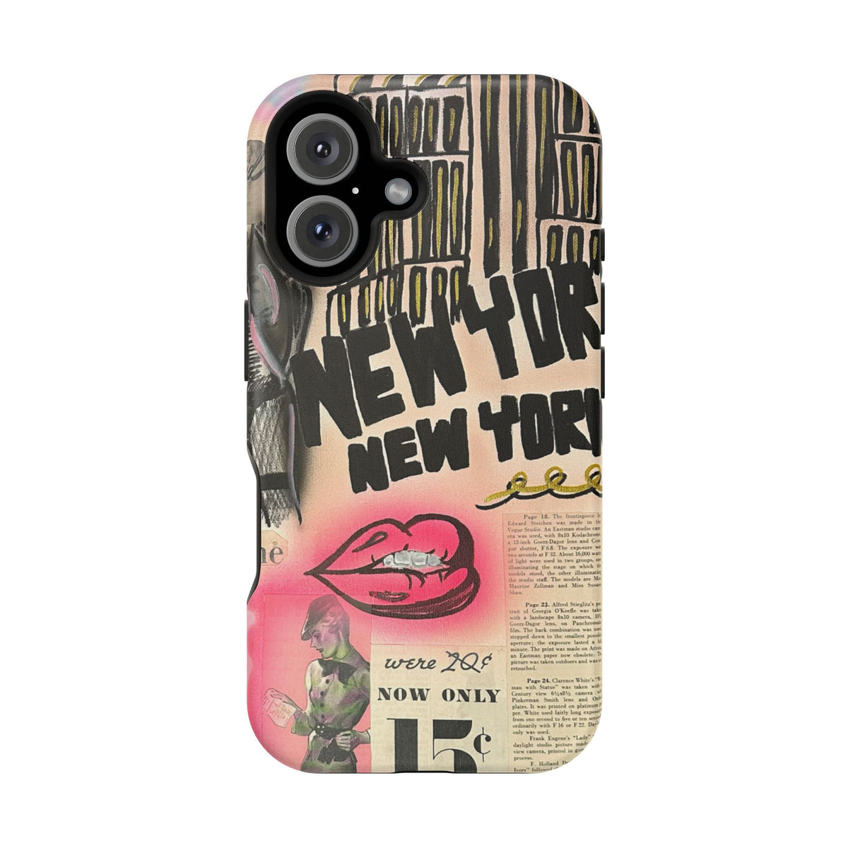 MagSafe „New York, New York“ Airbrush iPhone Hülle