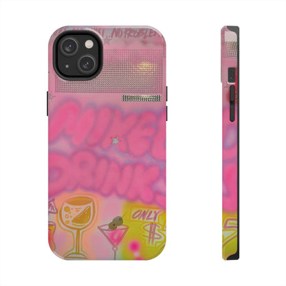 "mixed drinks" airbrush iPhone case