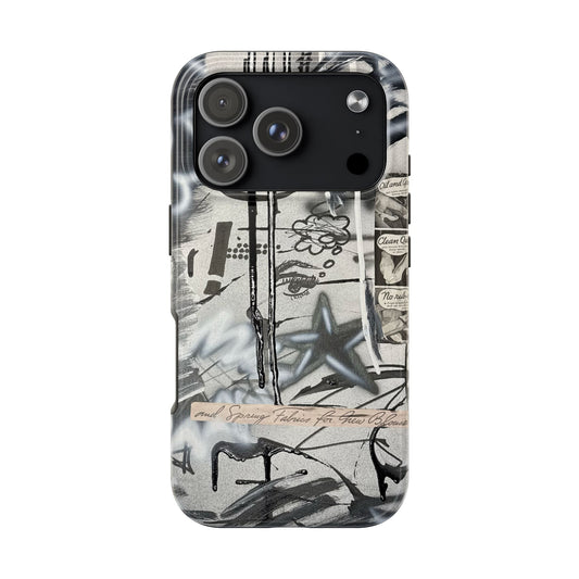"monochrome mood" airbrush iPhone case