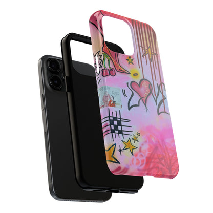 "cherry luvr" airbrush iPhone case
