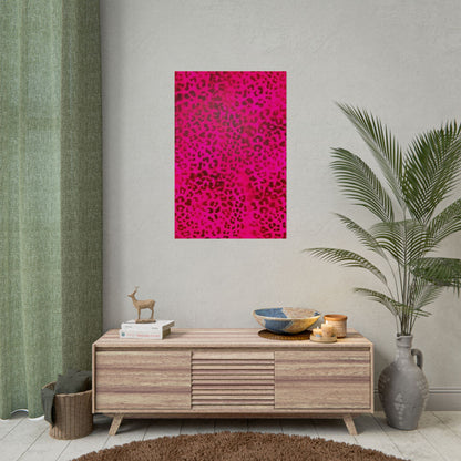 "leopard lust" airbrush rolled print