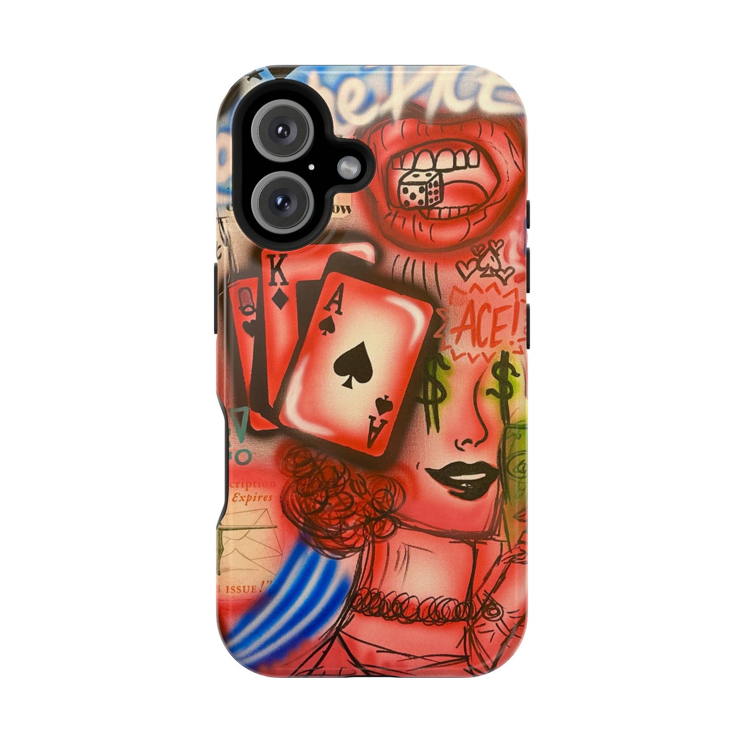MagSafe "Zufall!" Airbrush iPhone Hülle