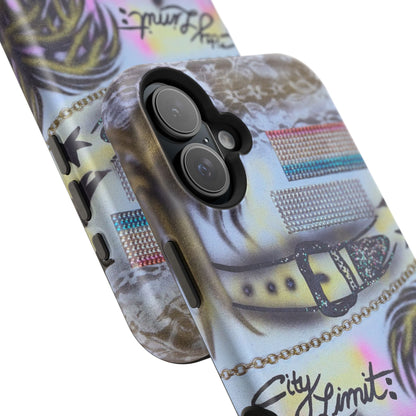 MagSafe "indio, ca" airbrush iPhone case
