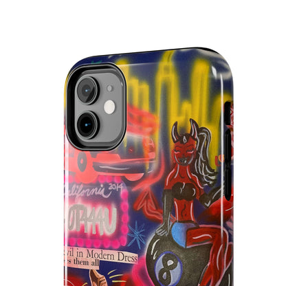"im an angel" airbrush iPhone case