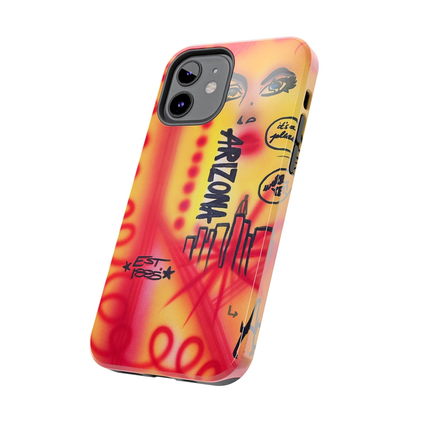 "arizona state university" airbrush iPhone case
