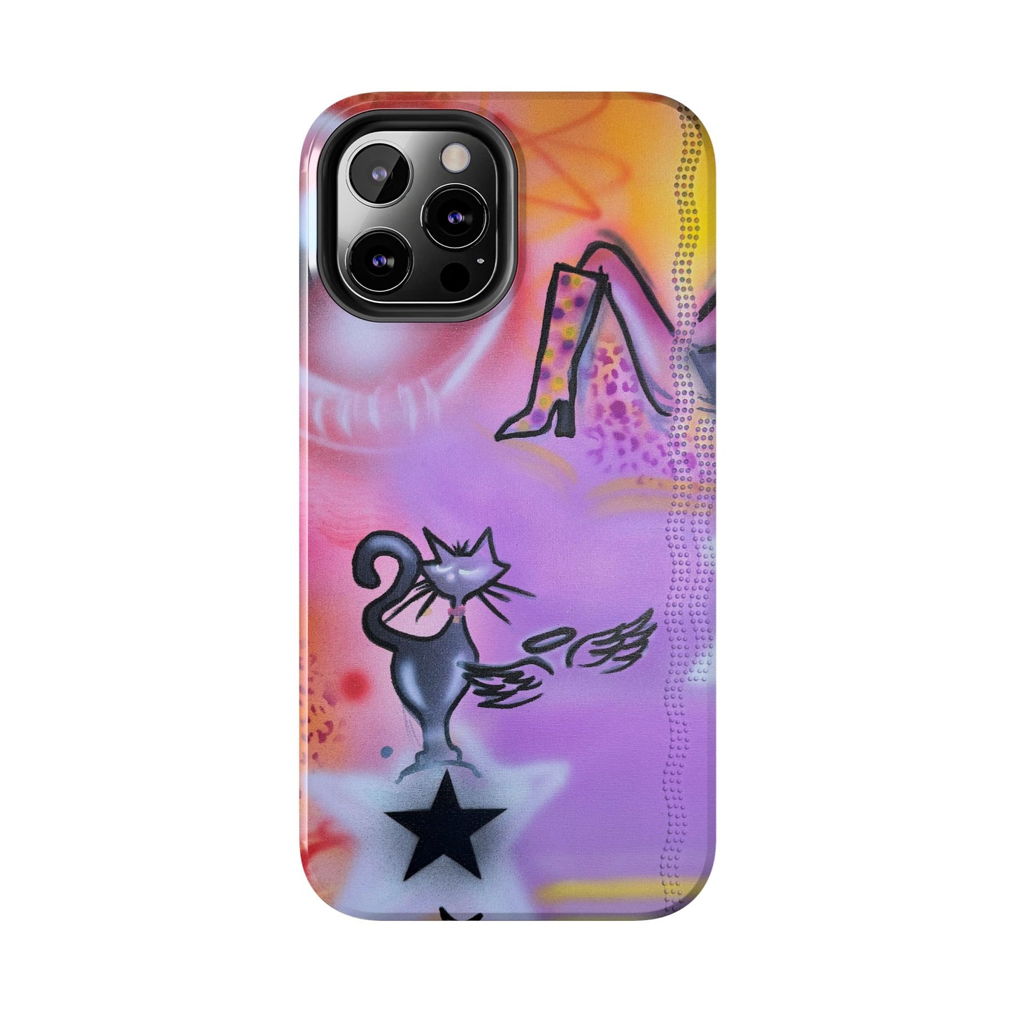 x maya cain airbrush iPhone case