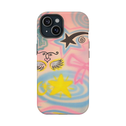 MagSafe "star energy" airbrush iPhone case