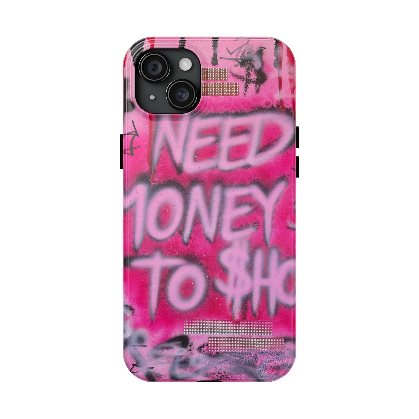 need $$ to shop airbrush iPhone case