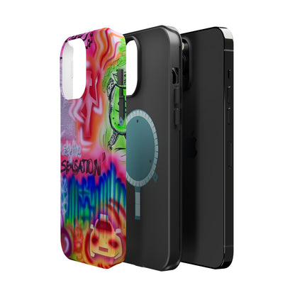 MagSafe "skyline sensation" airbrush iPhone case