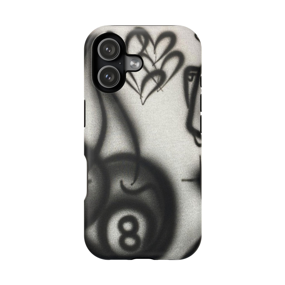 MagSafe "Hidden Ace" Airbrush iPhone Hülle