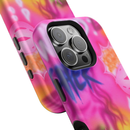 MagSafe "wanted" airbrush iPhone case