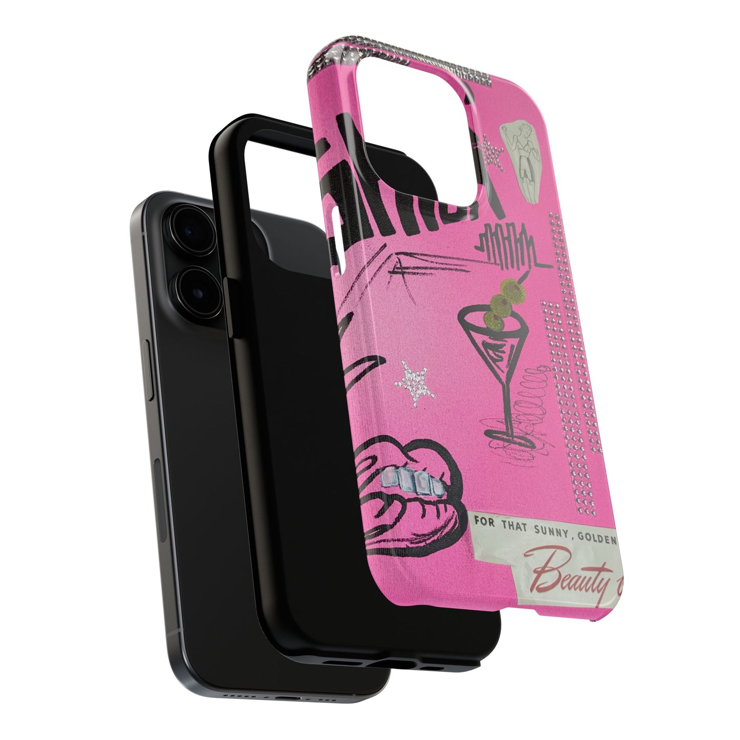"high fashion" airbrush iPhone case