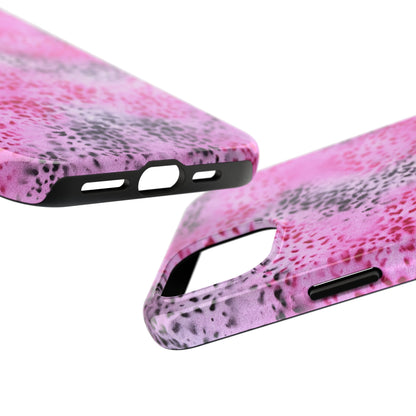 "pink cheetah pt. 2" airbrush iPhone case