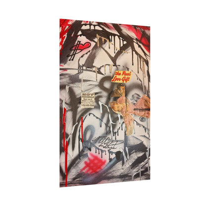 early access airbrush rolled print